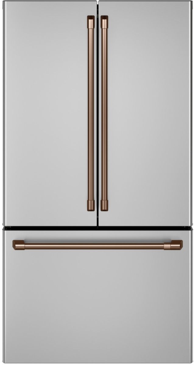 Café™ Brushed Copper Refrigeration Handle Kit 1
