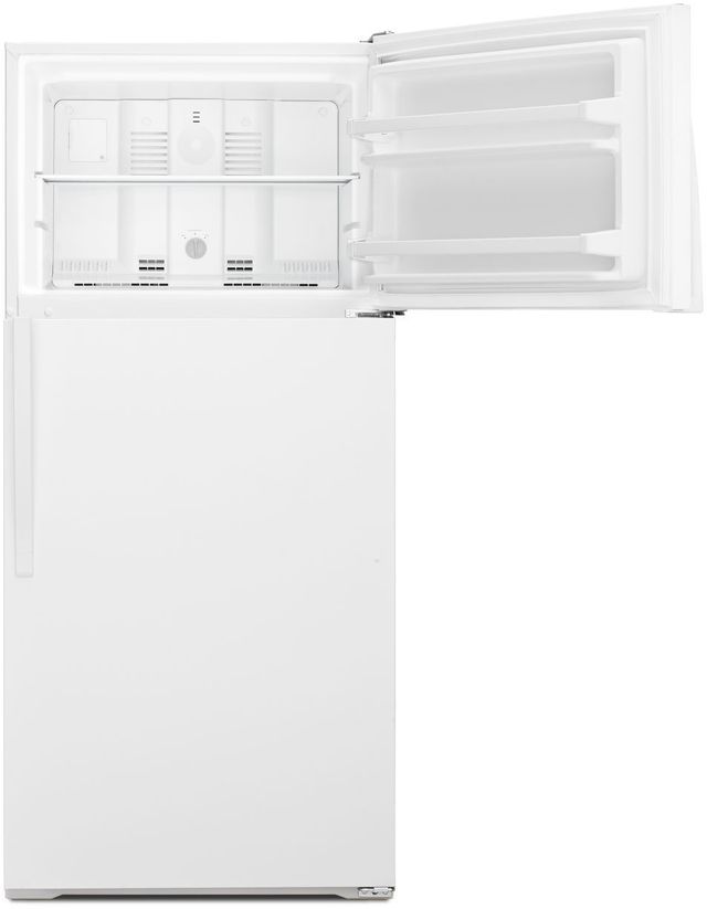 Whirlpool® 14.3 Cu. Ft. White Top Freezer Refrigerator 2