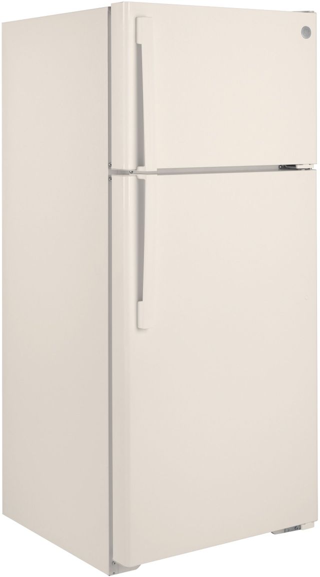 GE® 16.6 Cu. Ft. Bisque Top Freezer Refrigerator-3