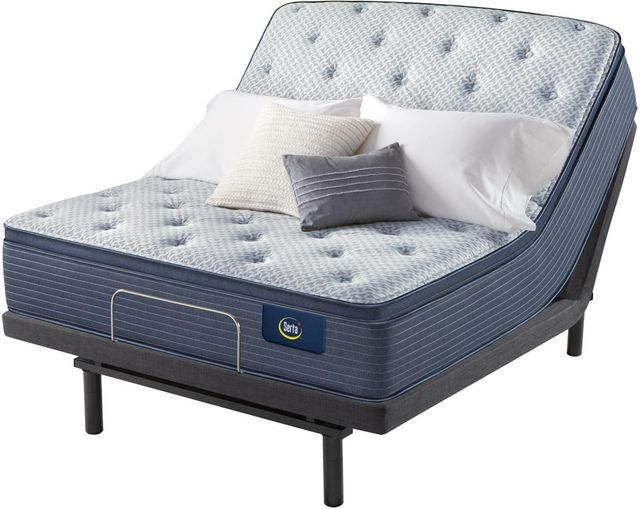 Serta® Always Comfortable® Nautique Firm Innerspring Pillow Top Queen Mattress 16