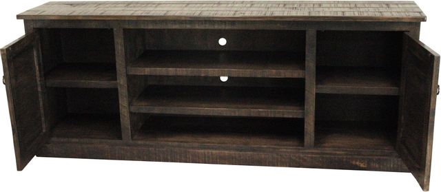 American Heartland Manufacturing Rustic Driftwood TV Stand 2