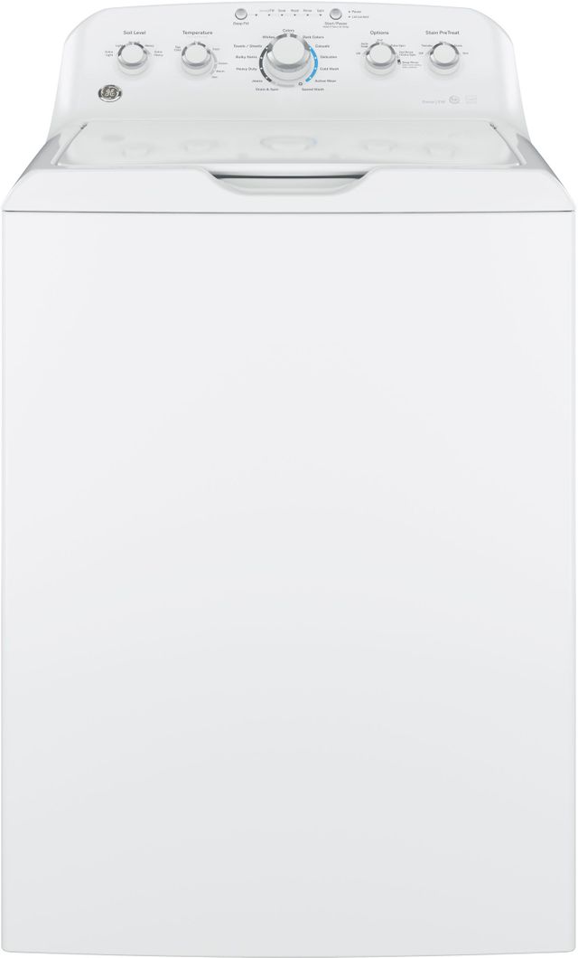 GE® 4.4 Cu. Ft. White Top Load Washer-0