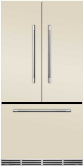 Marvel Mercury 22.1 Cu. Ft. French Door Counter Depth Refrigerator-Ivory-0