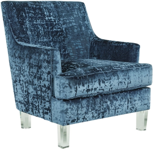 Signature Design by Ashley® Gloriann Pewter Accent Chair 5