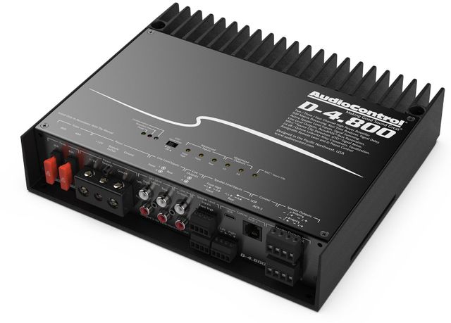 AudioControl® D-4.800 High-Power 4 Channel DSP Matrix Amplifier 2