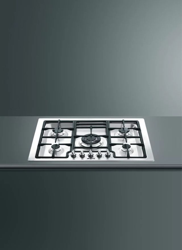 Smeg 30" Stainless Steel Classic Gas Cooktop 1