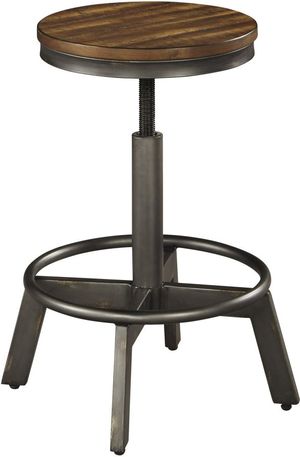 Signature Design by Ashley® Torjin Brown/Gray Counter Height Bar Stool- Set of 2