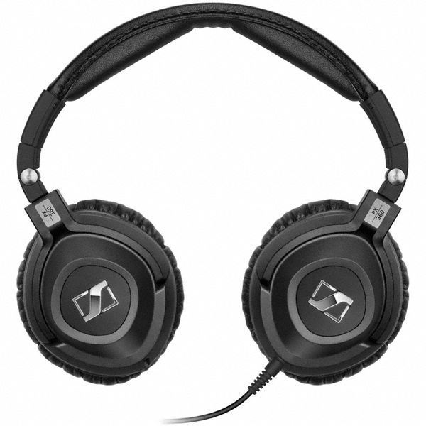 Sennheiser PX 360 Black Wired Over-Ear Headphones 4