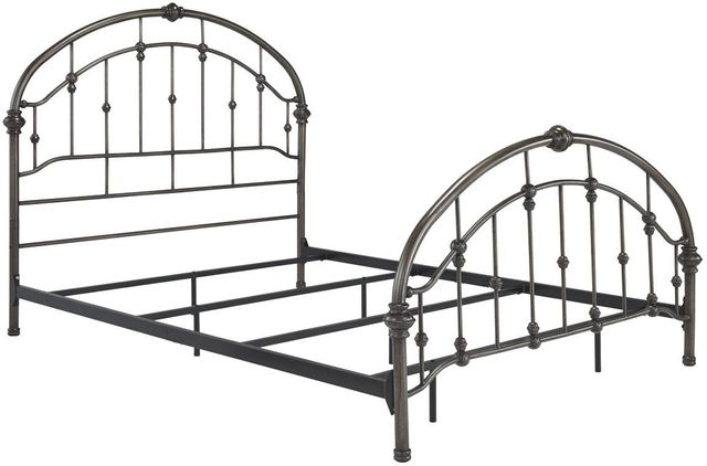 Signature Design by Ashley® Nashburg Bronze Finish Queen Metal Bed-1