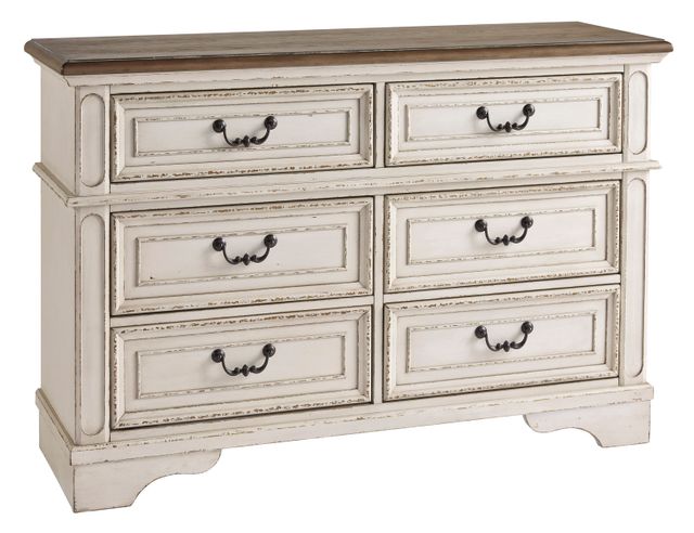Signature Design by Ashley® Realyn Realyn Antiqued Two Tone Youth Dresser