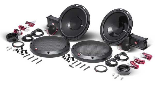 Rockford Fosgate® Punch 6.5" 2-Way Euro Fit Compatible System External Xover 12
