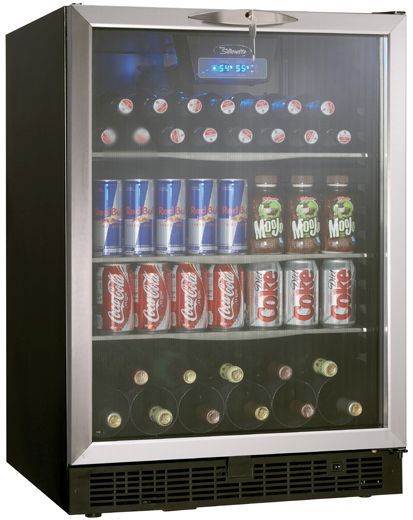 Danby® Silhouette 5.3 Cu. Ft. Stainless Steel Beverage Center 0