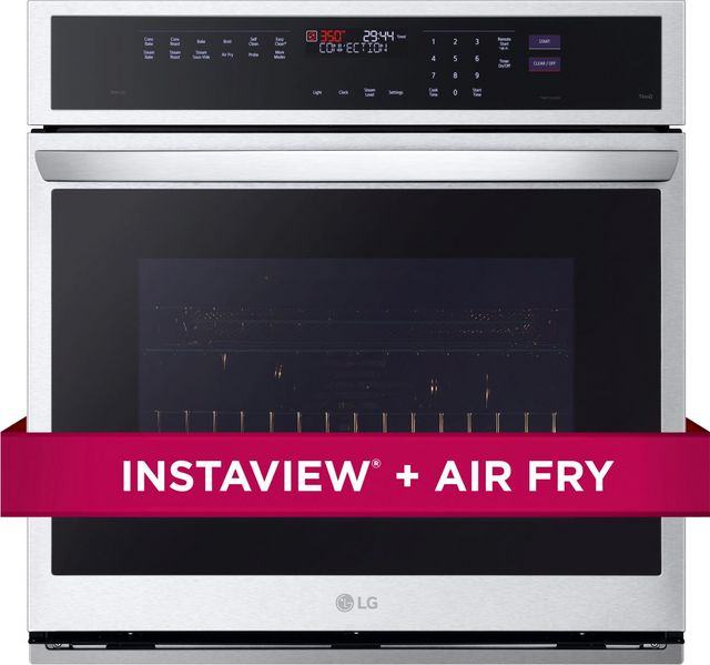 LG 30” PrintProof® Stainless Steel Built In Single Electric Wall Oven 1