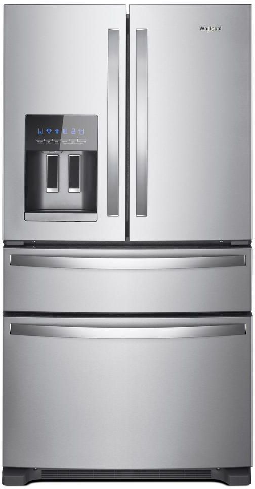 Whirlpool® 25 Cu. Ft. French Door Refrigerator-Fingerprint Resistant Stainless Steel 0