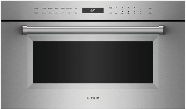 Wolf® M Series Professional 30" Stainless Steel Electric Speed Oven-0
