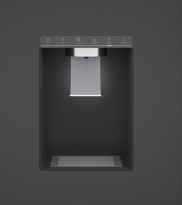 Réfrigérateur à portes françaises à profondeur de comptoir de 35 po Bosch® de 21,6 pi³ - Acier inoxydable noir 7