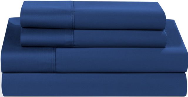 Bedgear Navy Hyper-Cotton Performance King Sheet Set