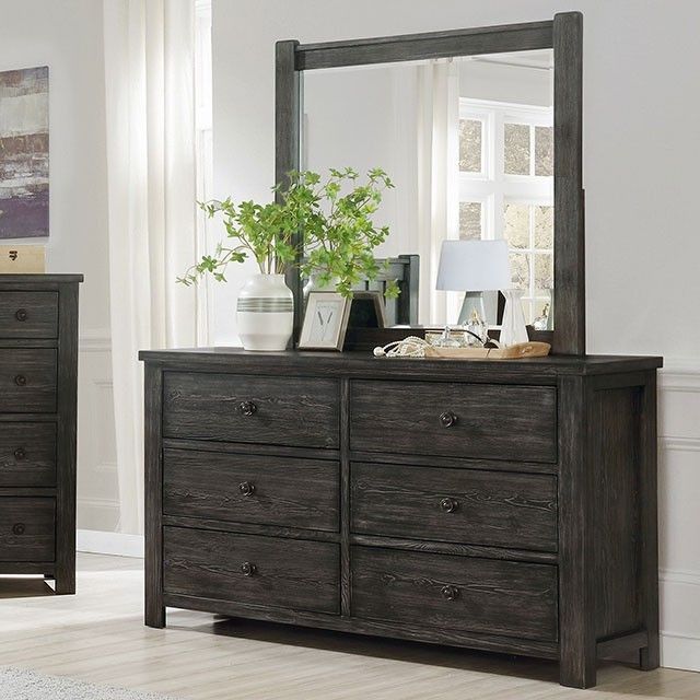Furniture of America® Regensburg Dark Gray Dresser