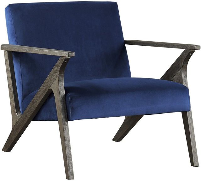 Homelegance® Coriana Navy Accent Chair