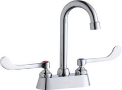 Elkay® Chrome 4" Centerset with Exposed Deck Faucet