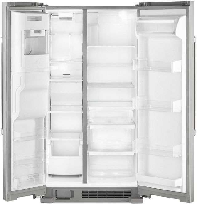 Maytag® 24.5 Cu. Ft. Fingerprint-Resistant Stainless-Steel Side-By-Side Refrigerator-1