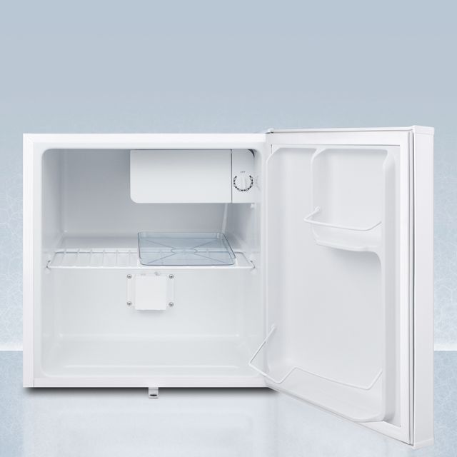 Accucold® by Summit® PLUS2 Series 1.7 Cu. Ft. White Compact Refrigerator 1