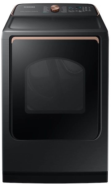 Samsung 7.4 Cu. Ft. Brushed Black Gas Dryer 0