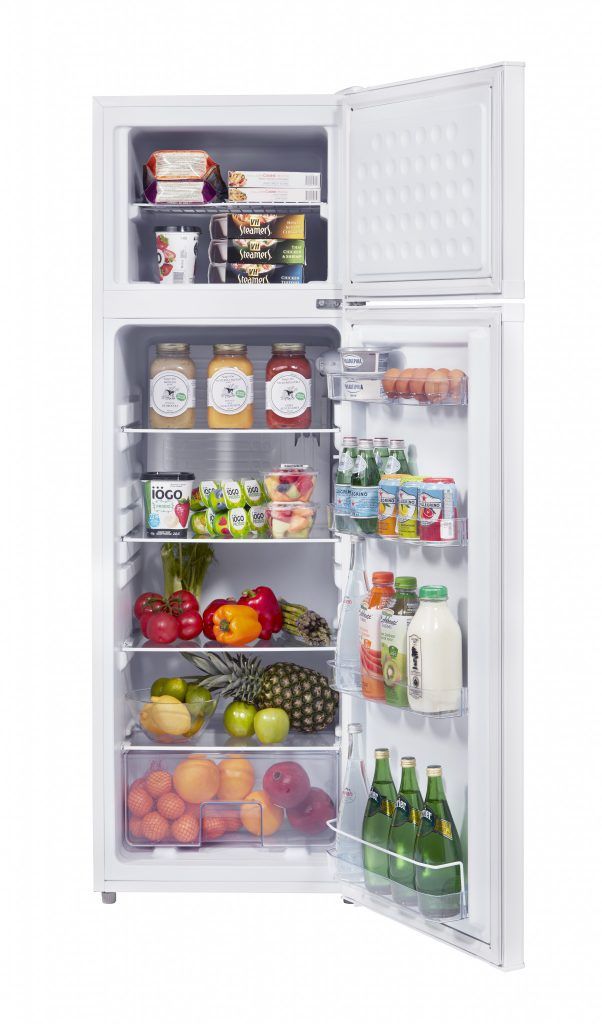 Unique® Appliances 9.0 Cu. Ft. White Counter Depth Freestanding Top Freezer Refrigerator 2