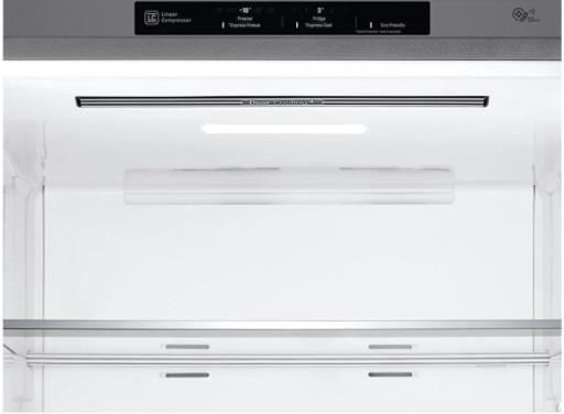 LG 14.7 Cu. Ft. Platinum Silver Bottom Freezer Refrigerator 5