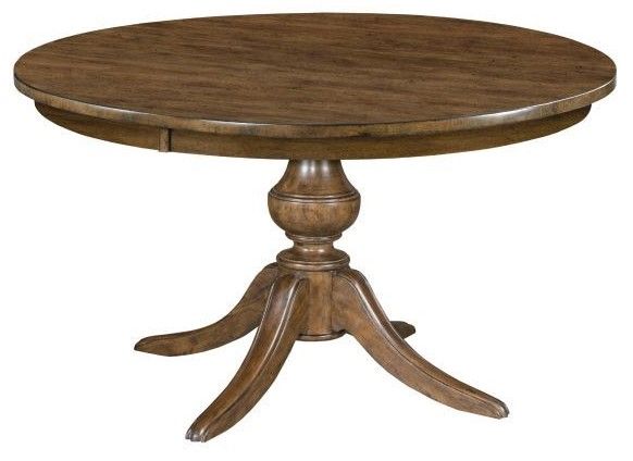 Kincaid® The Nook Hewned Maple 44" Round Dining Table