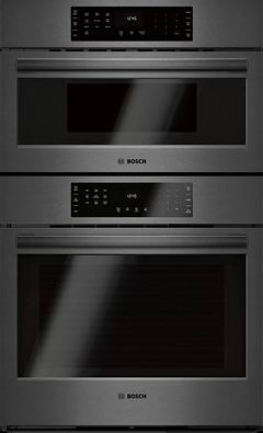 Bosch® 800 Series 30" Black Stainless Steel Electric Built In Oven/Micro Combo