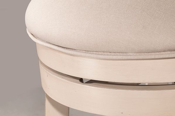 Hillsdale Furniture Clarion Sea White Swivel Counter Stool-1