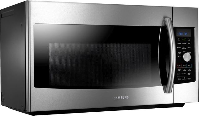 Samsung 1.7 Cu. Ft. Stainless Steel Over The Range Microwave 1