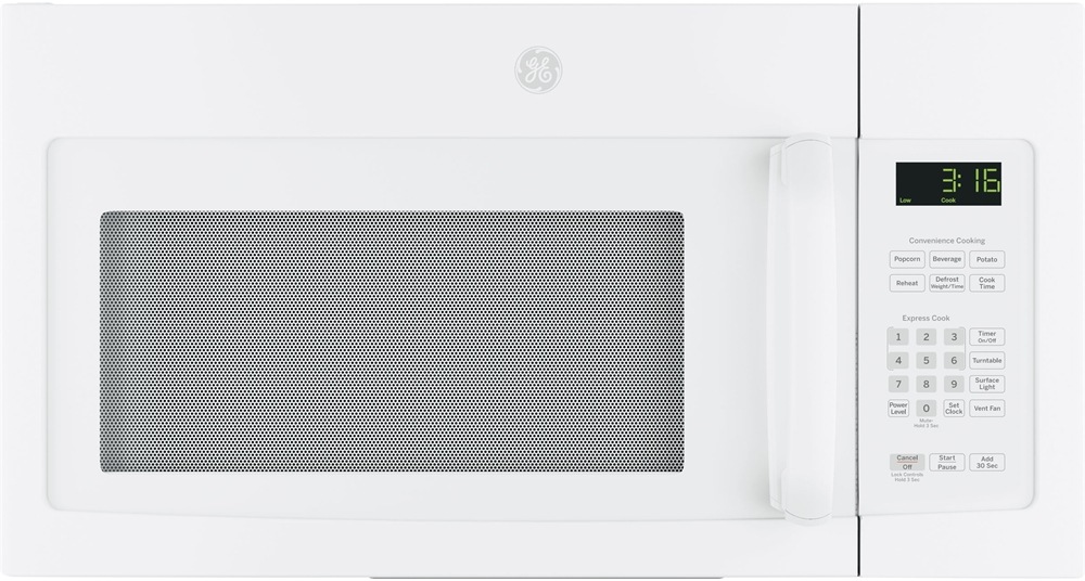 GE® 1.6 Cu. Ft. White Over The Range Microwave-JVM3162DJWW