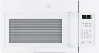 GE® 1.6 Cu. Ft. White Over The Range Microwave
