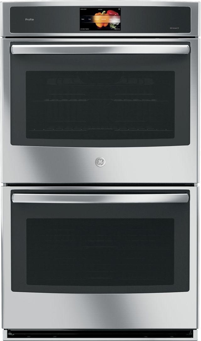 GE Profile™ 30" Stainless Steel Electric Double Wall Oven Built In