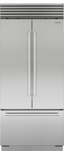 Sub-Zero® Classic Series 20.5 Cu. Ft. Stainless Steel French Door 