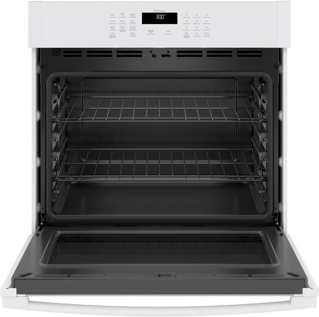 GE® 30" White Electric Built In Single Oven-1