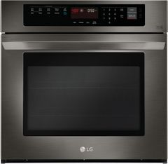 LG 29.75" Black Stainless Steel Electric Single Oven Built In