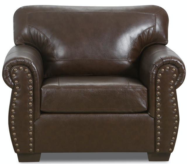 Lane® Home Furnishings 2075 Alden Chestnut Leather Chair-2