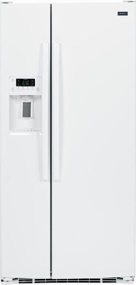 Crosley® 23.2 Cu. Ft. White Side-by-Side Refrigerator