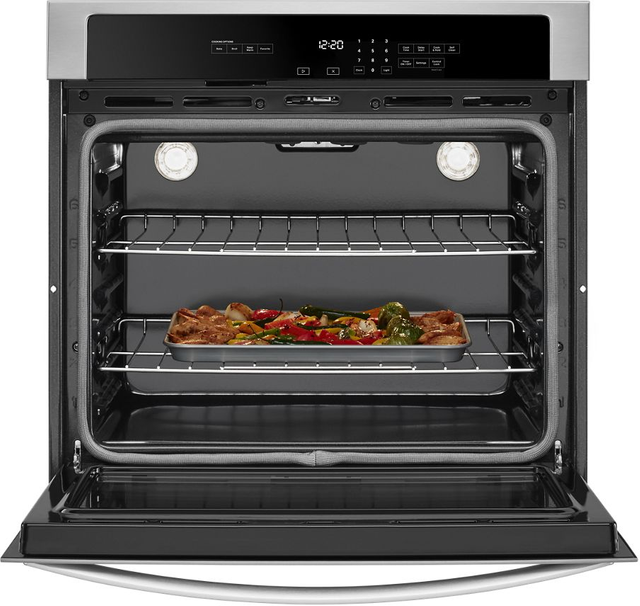 Whirlpool® 30" Stainless Steel Electric Built In Single Oven-WOS31ES0JS-2
