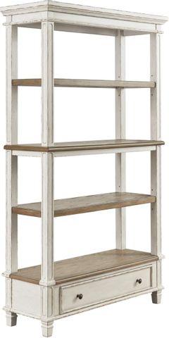 Signature Design by Ashley® Realyn Brown/White 75" Bookcase