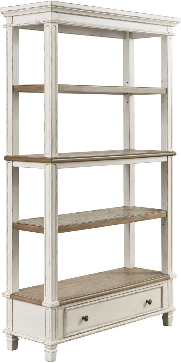 Signature Design by Ashley® Realyn Brown/White 75" Bookcase 0