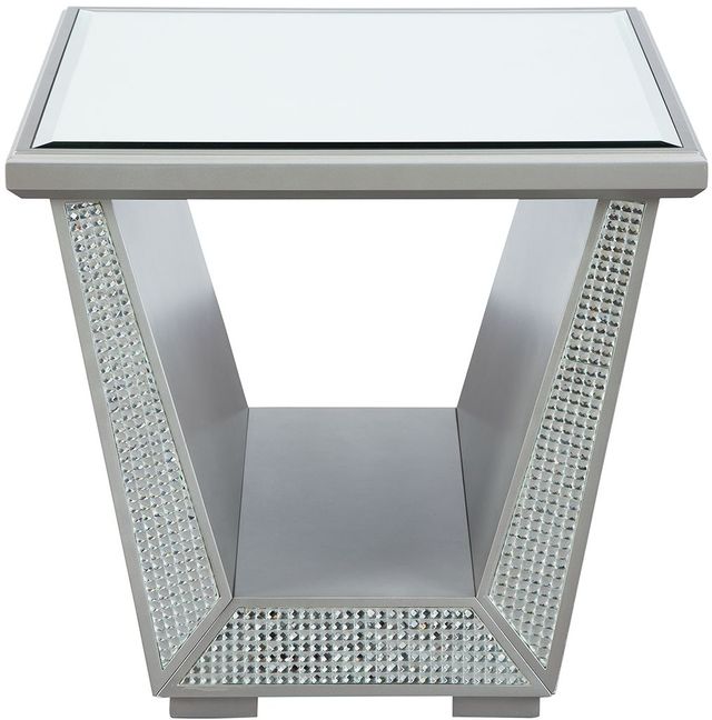 Signature Design by Ashley® Fanmory Silver End Table-1