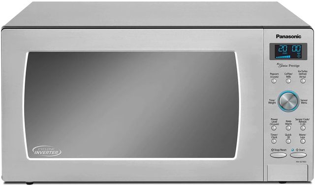 Panasonic Genius® Prestige® 1.6 Cu. Ft. Stainless Steel Countertop Microwave 0