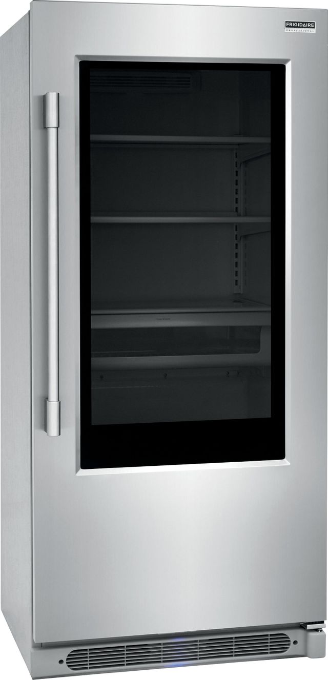 Frigidaire Professional® 18.6 Cu. Ft. Stainless Steel Glass Door All Refrigerator 4