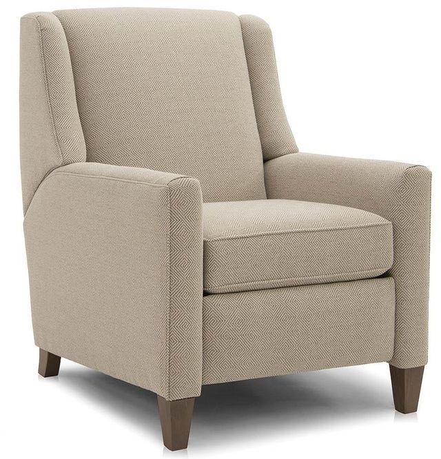 Smith Brothers 748 Collection Beige Pressback Reclining Chair