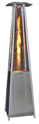 Sunheat Stainless Steel Square Flame Variable Patio Heater