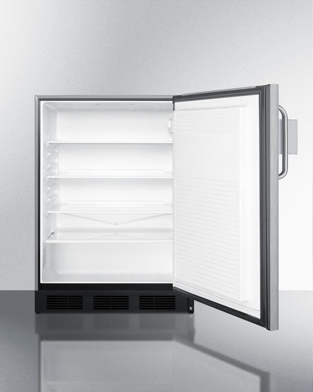 Summit® 5.5 Cu. Ft. Stainless Steel Outdoor All-Refrigerator 3